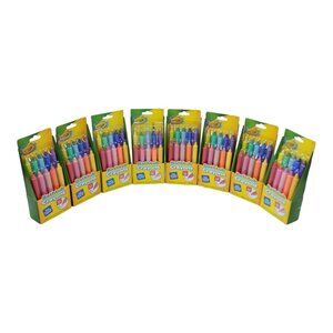 Crayola Bathtub Crayons 8 Packs 80 Crayons Non-Toxic Washable Colors For Kids